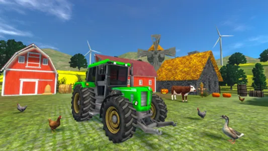 Farming Game Tractor Trolley screenshot 0