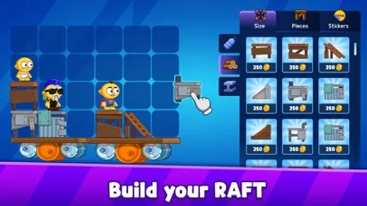 Boat Battles: Defend Your Raft screenshot 1