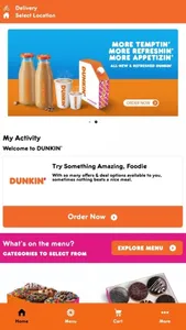 Dunkin' India Order Online screenshot 0