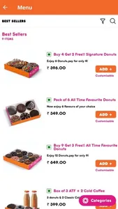 Dunkin' India Order Online screenshot 3