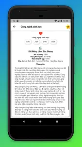 Hướng Nghiệp - Chọn ngành - ĐH screenshot 8