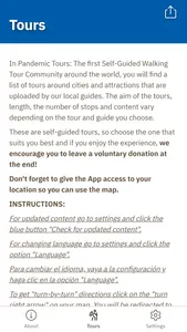 Pandemic Tours screenshot 1