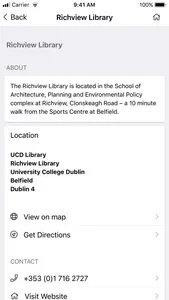 UCD Library screenshot 5