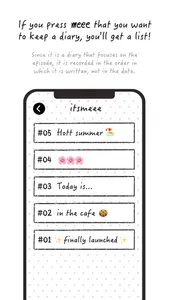 It's meee - simple diary screenshot 3