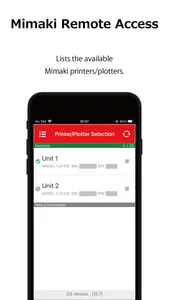 Mimaki Remote Access screenshot 0