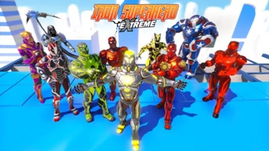 Iron Superhero Extreme screenshot 0