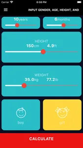 Ideal Weight & BMI Calculator screenshot 6