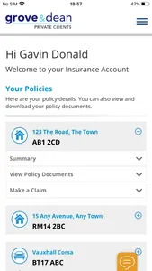 Grove and Dean Insurance screenshot 2