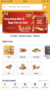 Chợ khoẻ - Đi chợ thời 5G screenshot 1