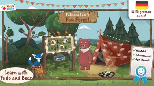 Fudo and Bear´s Fun Forest screenshot 0