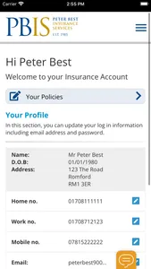 Peter Best Insurance screenshot 3