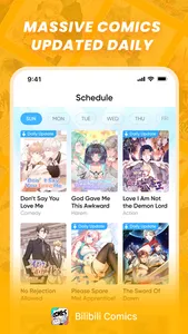 BILIBILI COMICS - Manga Reader screenshot 2