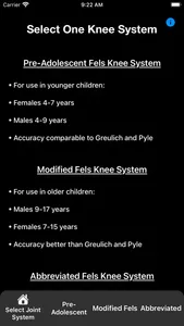 What's the Skeletal Maturity? screenshot 4