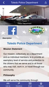 Toledo Police Department screenshot 1