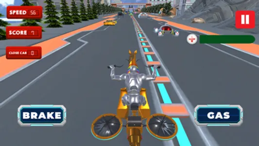 Sci-Fi Traffic Racer screenshot 0