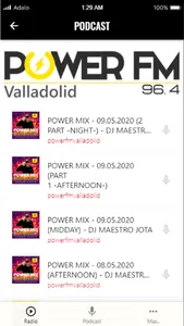 Power FM valladolid screenshot 1