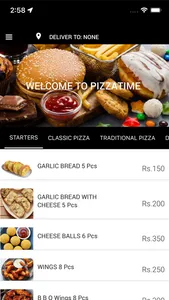 Pizza Time App screenshot 1