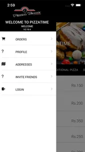 Pizza Time App screenshot 2