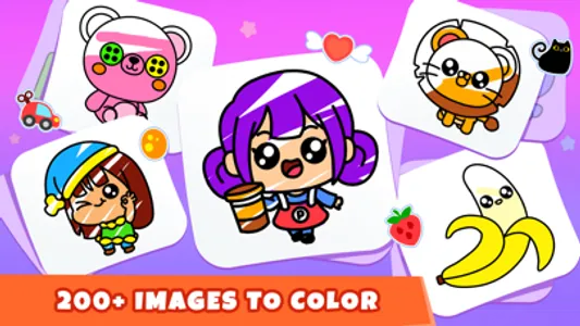 Colouring & Drawing for Girls screenshot 2