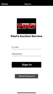 Paul’s Auction Service Live screenshot 0