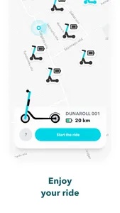 Dunaroll - vehicle sharing screenshot 2