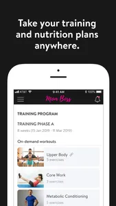 Mom Boss Workout App screenshot 1