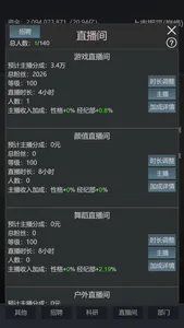 模拟经营我的直播公司-主播策略经营养成类游戏 screenshot 1