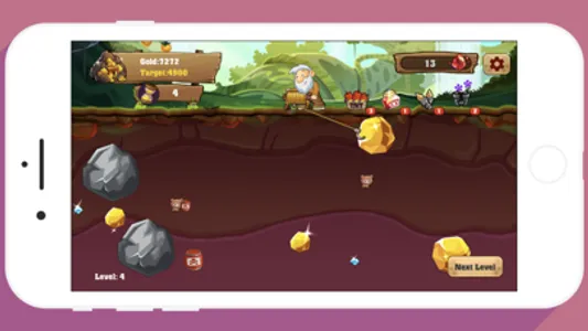 Gold Miner Classic HD+ screenshot 2