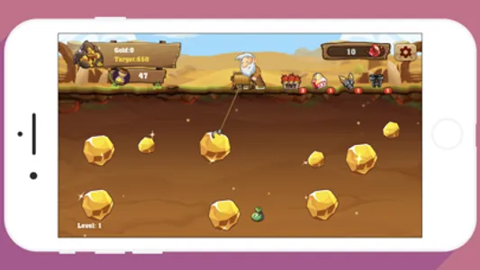 Gold Miner Classic HD+ screenshot 5