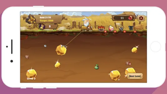 Gold Miner Classic HD+ screenshot 6