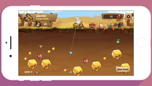 Gold Miner Classic HD+ screenshot 8