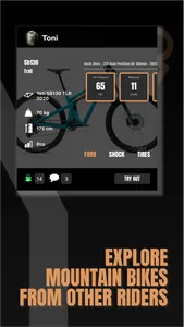 SAGLY - Mountain bike setup screenshot 5