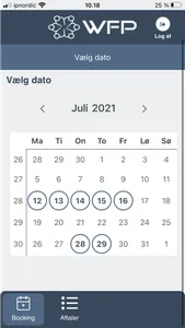 Vejen - Booking screenshot 1