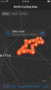 Berlin Cycling Map screenshot 0