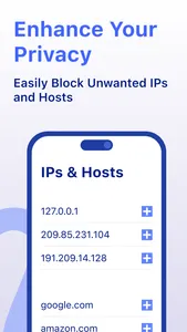 LetMeBe: Block Apps, IPs/Hosts screenshot 2