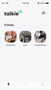 Talkie - Voice note messaging screenshot 0