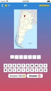 Argentina: Provinces Map Quiz screenshot 0