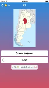 Argentina: Provinces Map Quiz screenshot 4