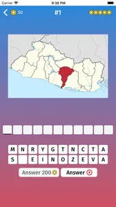 El Salvador: Departments Quiz screenshot 0