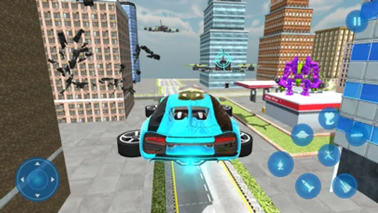 Snake Robot Transform Car Game screenshot 3