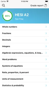 HESI Math Test Prep screenshot 0