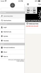 HNF Auctions screenshot 3