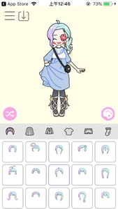 Pastel Girl Dressup screenshot 0