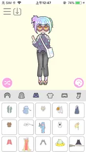 Pastel Girl Dressup screenshot 1