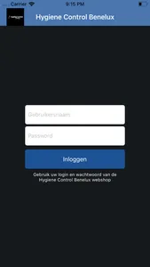 Hygiene Control Benelux screenshot 0