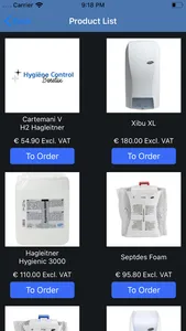 Hygiene Control Benelux screenshot 2