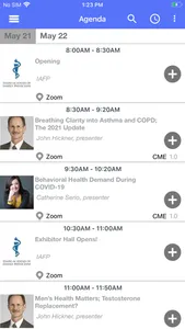 IAFP Events screenshot 1