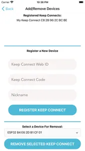 Keep Connect Cloud Services screenshot 2