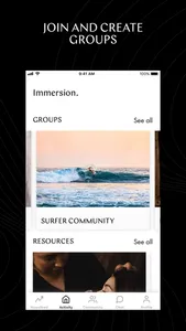 Immersion Community screenshot 2