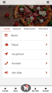 Løsning Pizza screenshot 1